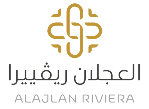 شعار مجموعة العجلان لتطوير المشاريع والاستثمارات العقارية.